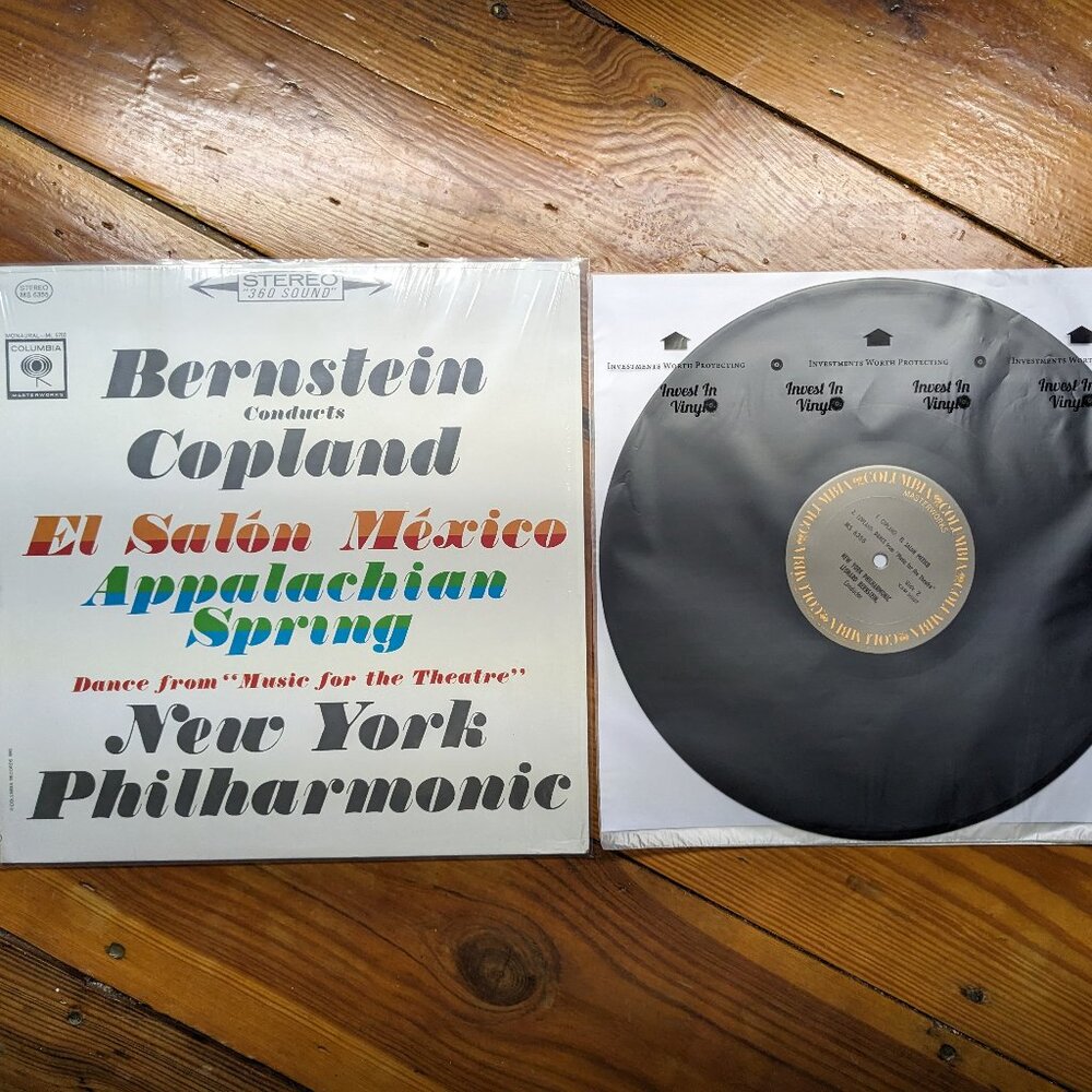 Bernstein* Conducts Copland*, New York Philharmonic – El Salón México (in shrink